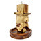 Cedar cowboy birdfeeder with a water proof finish
